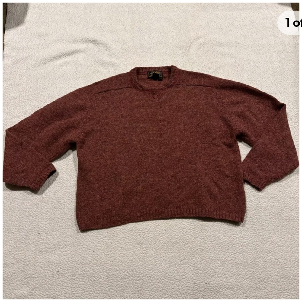 Eddie Bauer 100% Wool Sweater